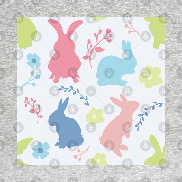 Colourful Bunnies by NattyDesigns